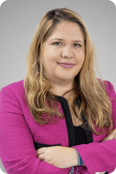 Headshot of Yuliya Etingen, Chief Impact Officer at Global University Systems.