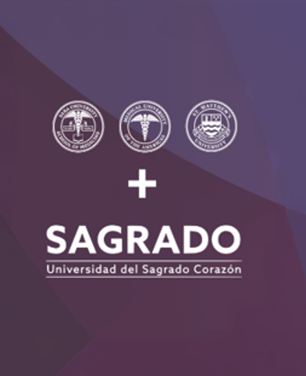 Institutional logos representing inter-university partnership in Puerto Rico and Caribbean