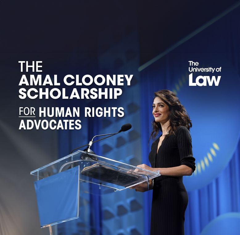 Amal Clooney Scholarships for Human Rights Advocates