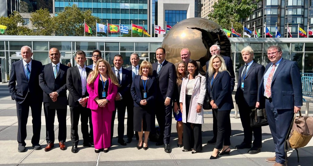 GUS executive group at at United Nations Headquarters