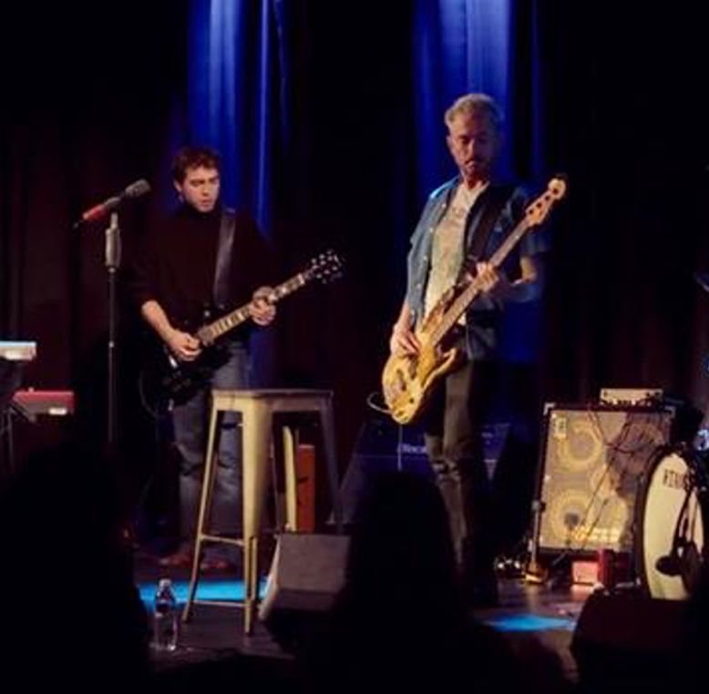Drew McConnell, bass guitarist for Liam Gallagher of Oasis and Babyshambles, the band formed by Pete Doherty during a hiatus from the Libertines, amongst others, giving a masterclass to students at the Music Box