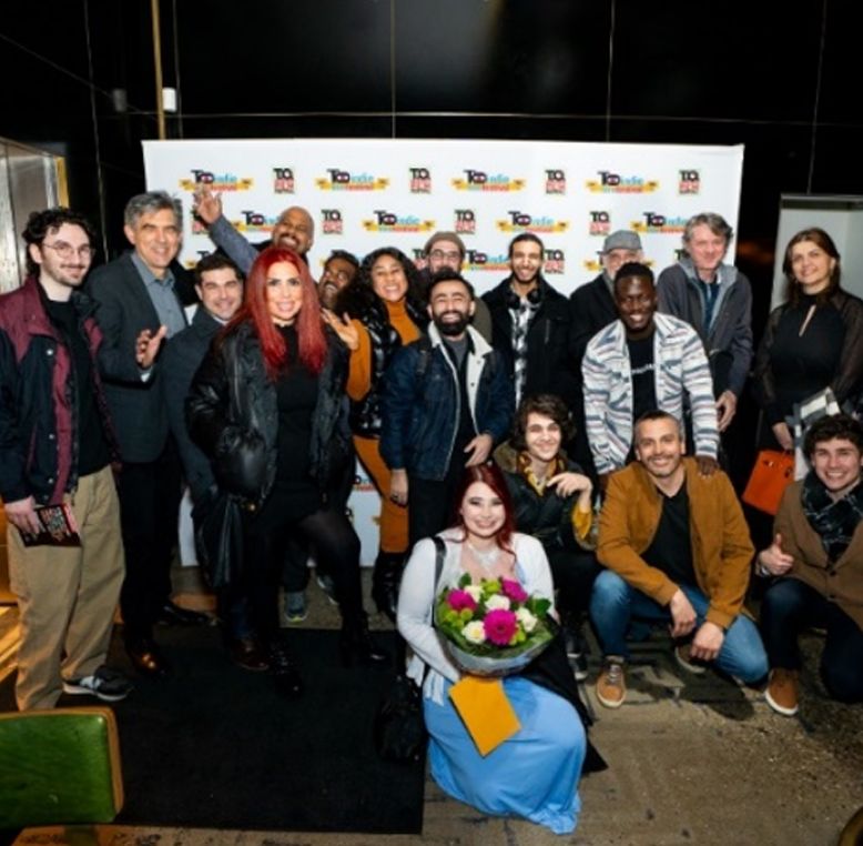 A diverse group of students from the Trebas Institute Ontario