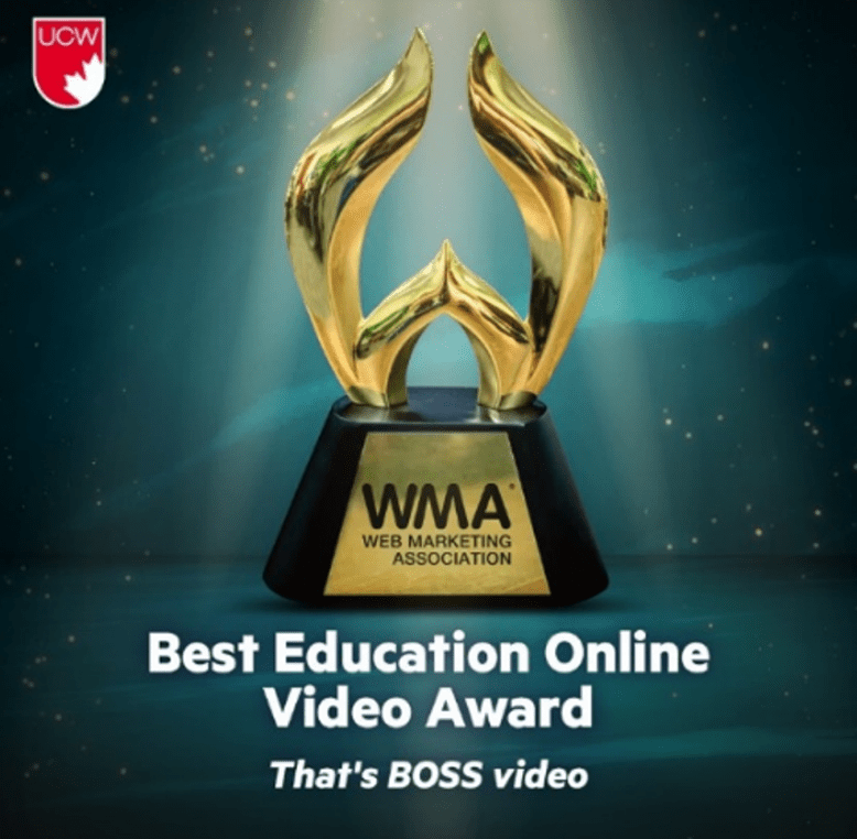 Best education online video award.