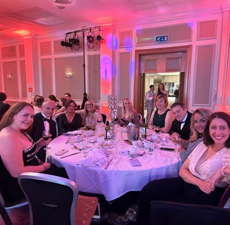 The University of Law representatives at the National Paralegal Awards