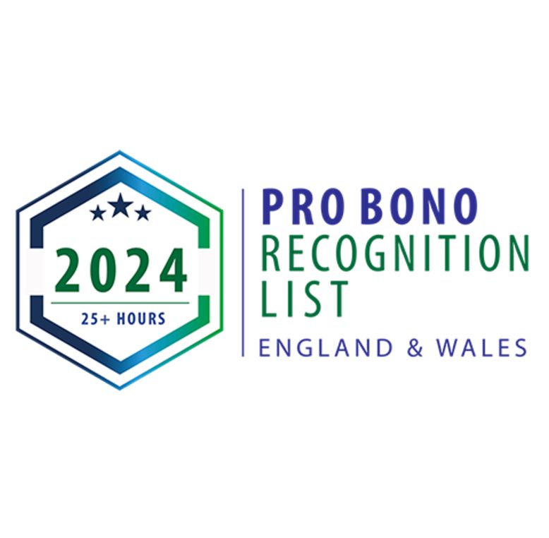 Pro Bono Recognition List logo