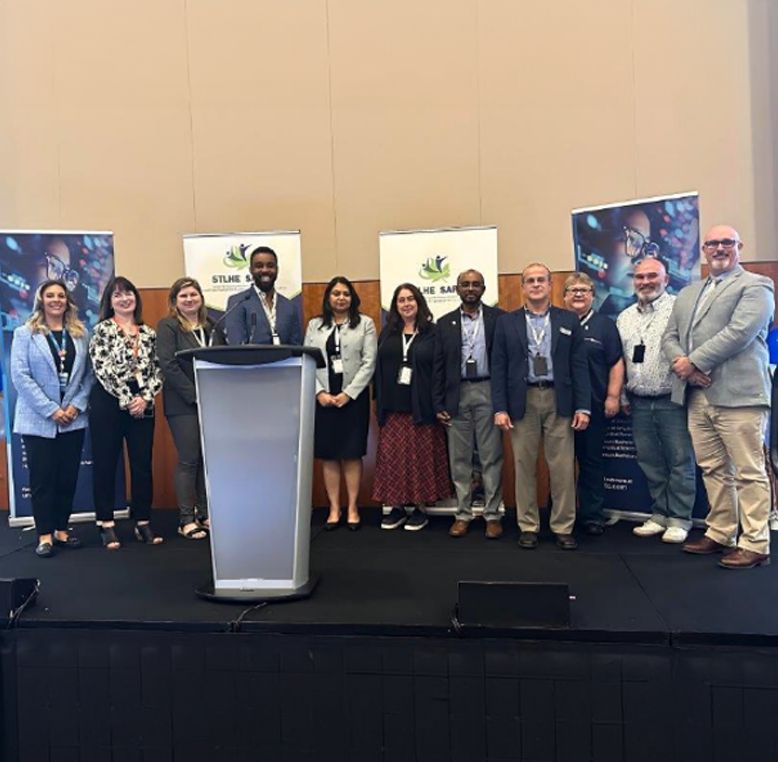 UNF staff at the Teaching and Learning in Higher Education conference.