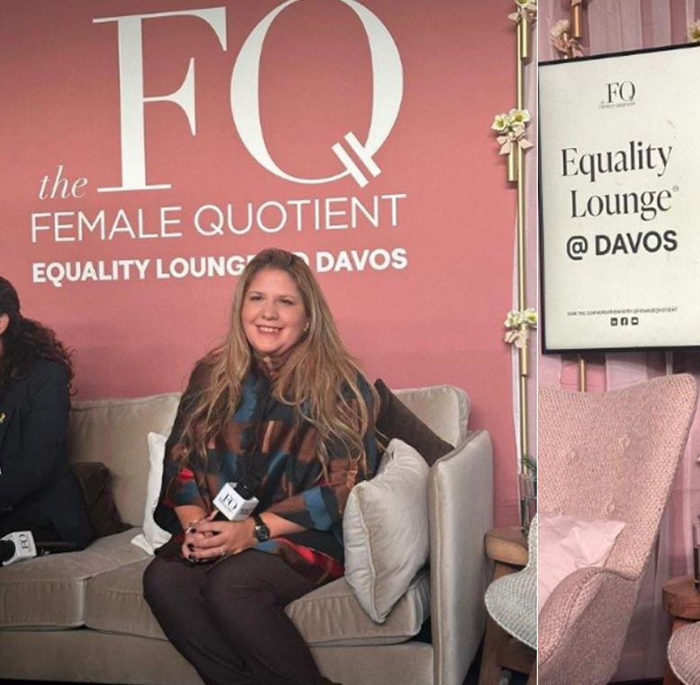 Image of Yuliya Etingen, Chief Impact Officer at Global University Systems, at an event.