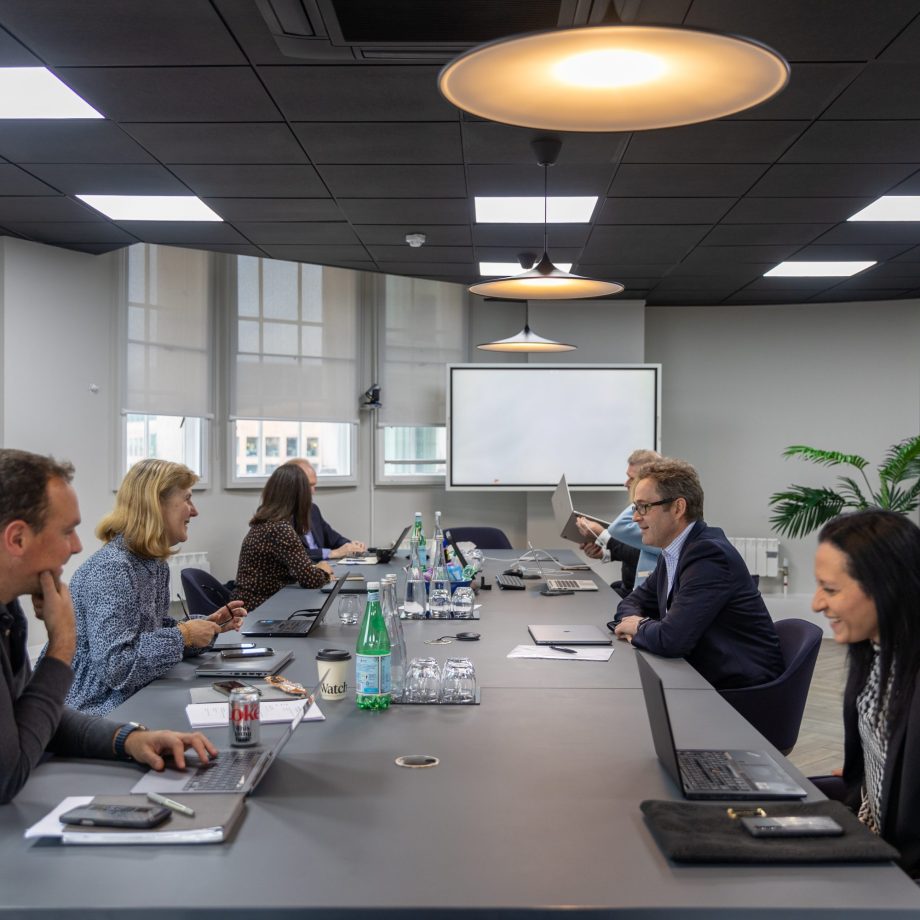 Group of Executive people in the board room