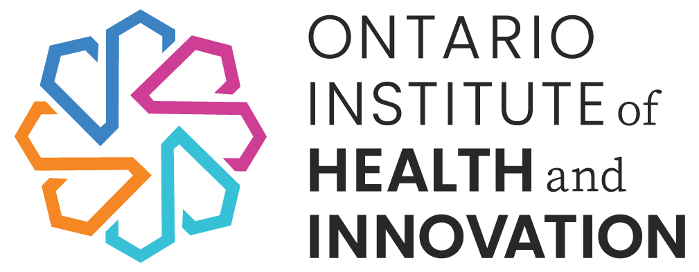 The Ontario Institute of Health and Innovation logo - transparent