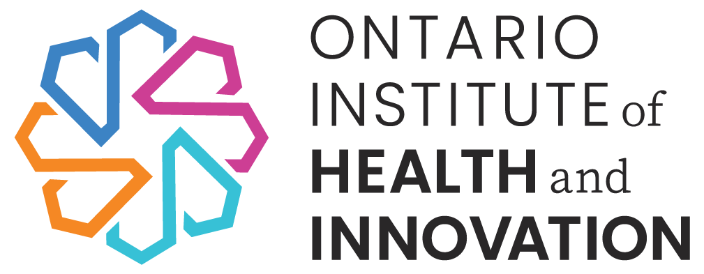 The Ontario Institute of Health and Innovation logo - transparent
