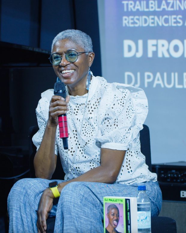 Image of DJ Paulette, the award-winning and trailblazing DJ, BBC Broadcaster.