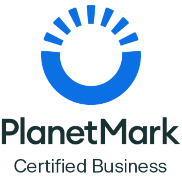 Planet Mark certification logo.