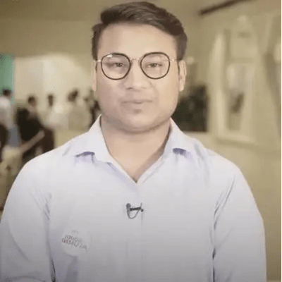 Portrait of student, Tushar Goyal